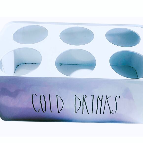 Cold Drink Carrier/Caddy with 6 Slots. - Picture 3 of 8